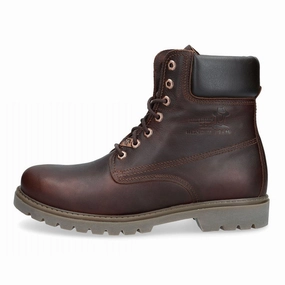 Panama Jack Panama 03 C52 - Men's Leather Ankle Boots Sale on Mens Chukka Footwear