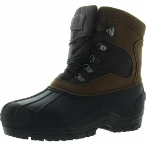 Peak Mens Two Tone Man Made Winter & Snow Boots Mens Chukka Boots outlet deals