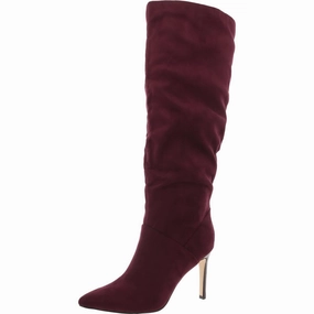 Perino  Womens Zipper Faux Suede Knee-High Boots Womens Winter Boots promo deal