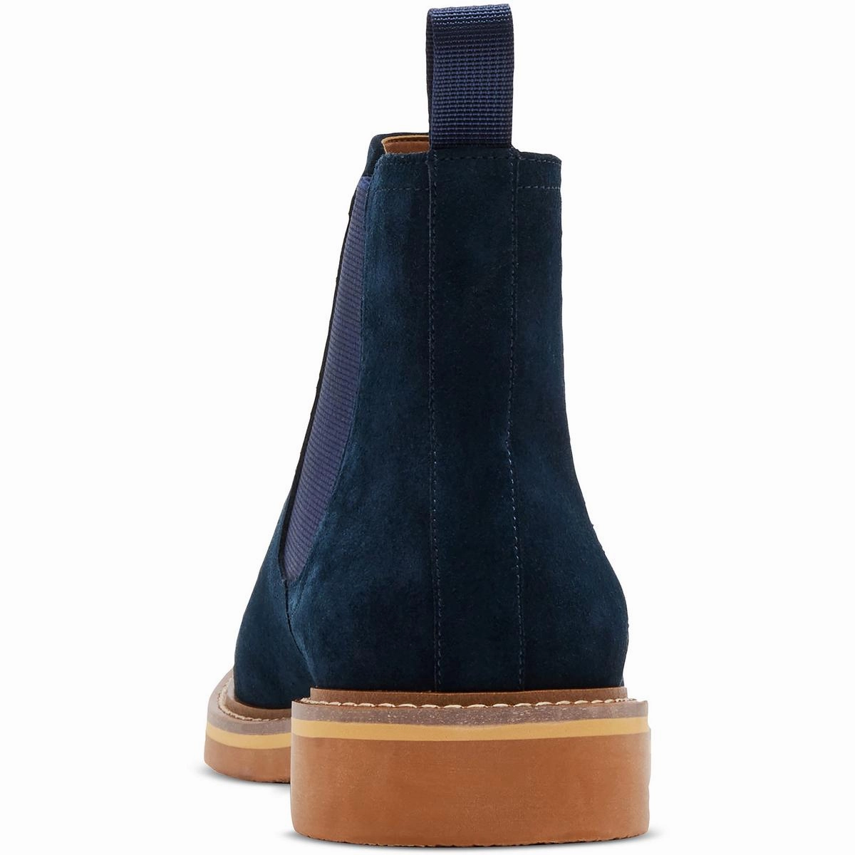 Persee Mens Comfort Insole Suede Booties