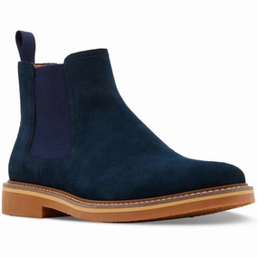 Persee Mens Comfort Insole Suede Booties Mens Chukka Boots outlet deals