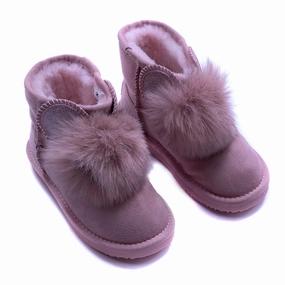 Pink Fur Boots Girls Boots & Booties sale