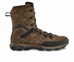 Pinnacle 11" 800G (Wide Width) In Brown Camo Mens Winter & Rain Boots clearance