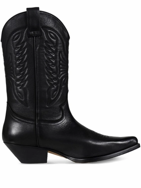 Pointed Toe High Shaft Black Boots Buy Mens Chukkas online shop