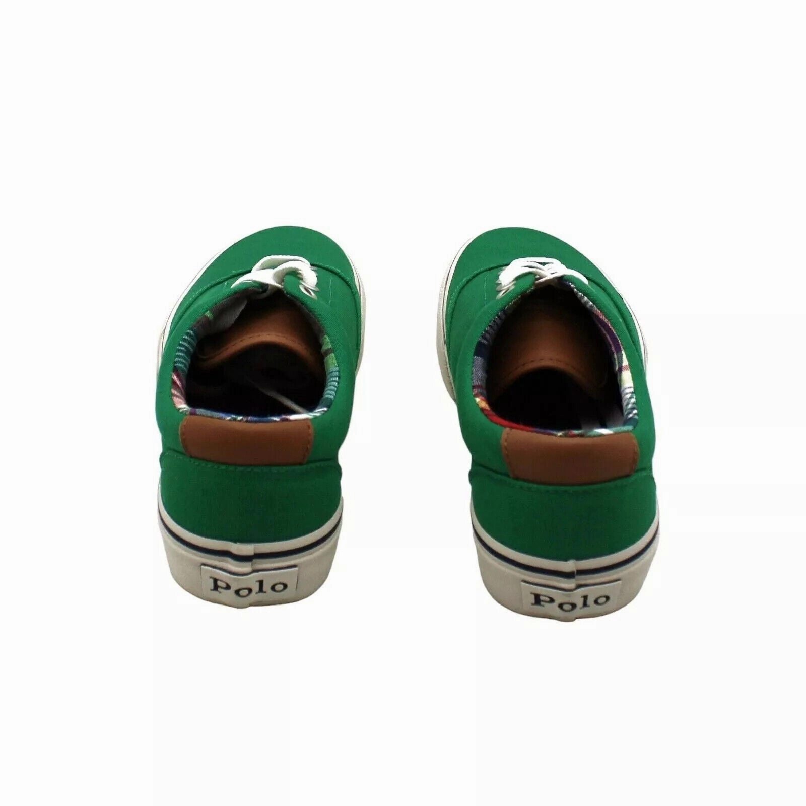 Polo Ralph Lauren Keaton Pony Sneaker Men's Green Canvas Casual Shoes MKZZ85