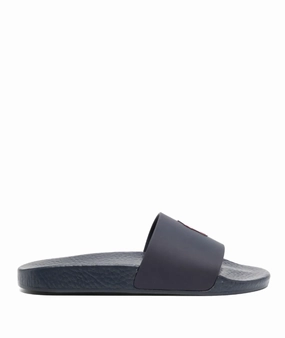 Polo Ralph Lauren Signature Pony Slide Mens Shoes online flash sale
