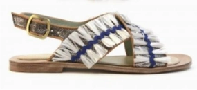 Ponza Liku Sandal In Blue Casual Womens Sandals on sale
