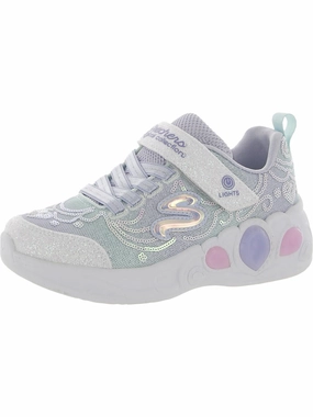 Princess Wishes Girls Glitter Slip On Light-Up Shoes Discount Girls Shoes with deals