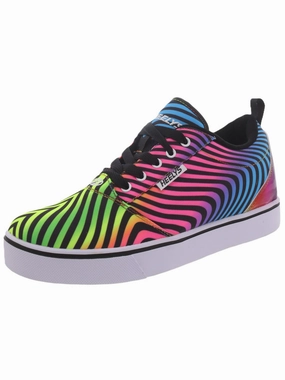 Pro 20 Prints Womens Canvas Lace-Up Skate Shoes Athletic Shoes for Women discount