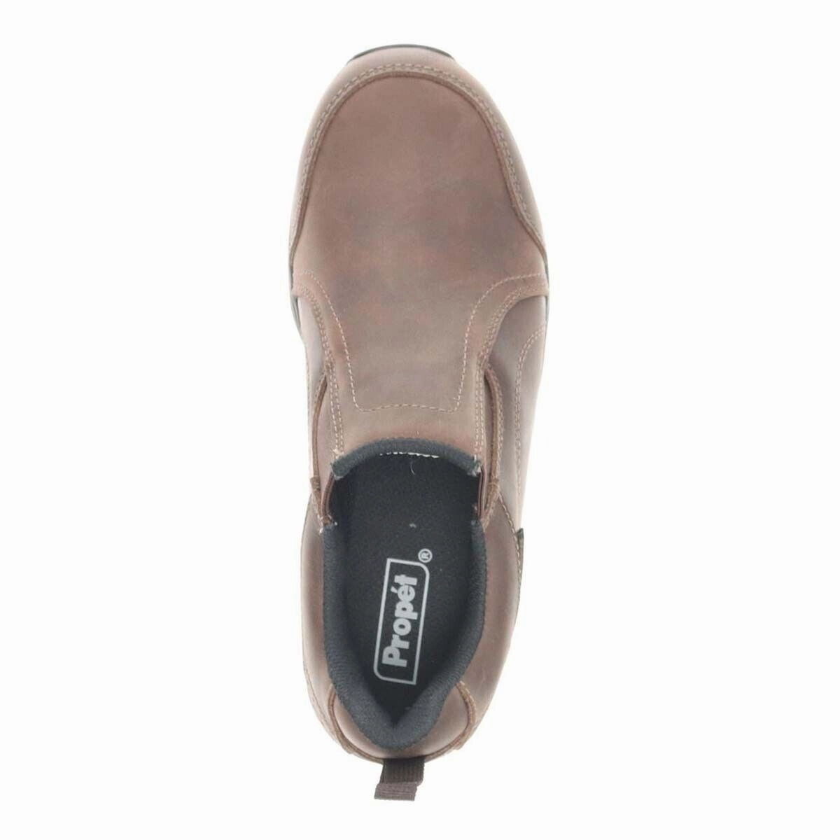 Propet Cash North MCX124L Mens US 8.5 Brown Leather Slip On Hiking Shoes ZPO1803