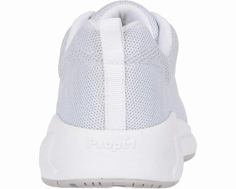 Propet Stability Fly Sneakers Women's US 5.5 White Silver Lifestyle Shoes FZP325