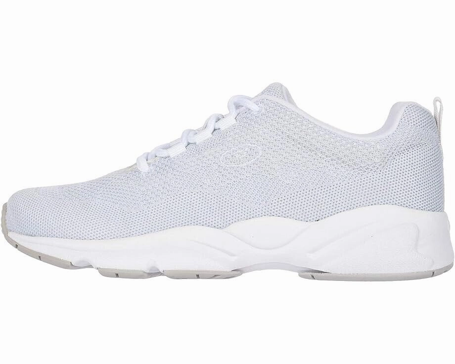Propet Stability Fly Sneakers Women's US 5.5 White Silver Lifestyle Shoes FZP325