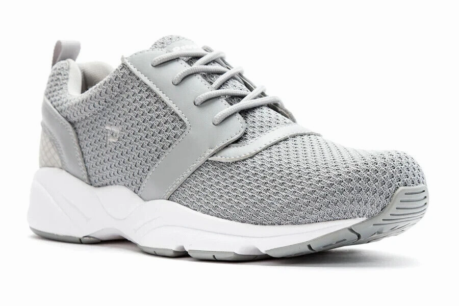 Propet Stability X MAA012M-020 Sneakers Mens 7 Light Grey Athletic Shoes KHD1217 Mens Athletic Shoes clearance sale