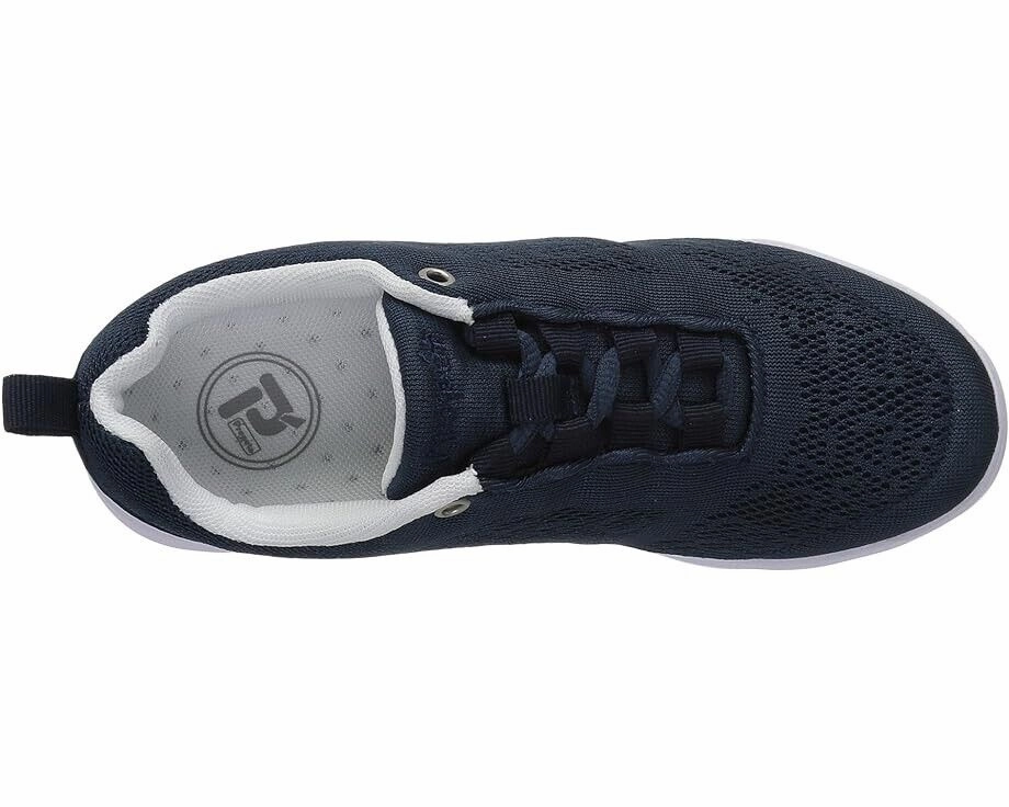 Propet TravelActiv Sneakers Women's US 6 Navy Round Toe Casual Shoes KHD1007