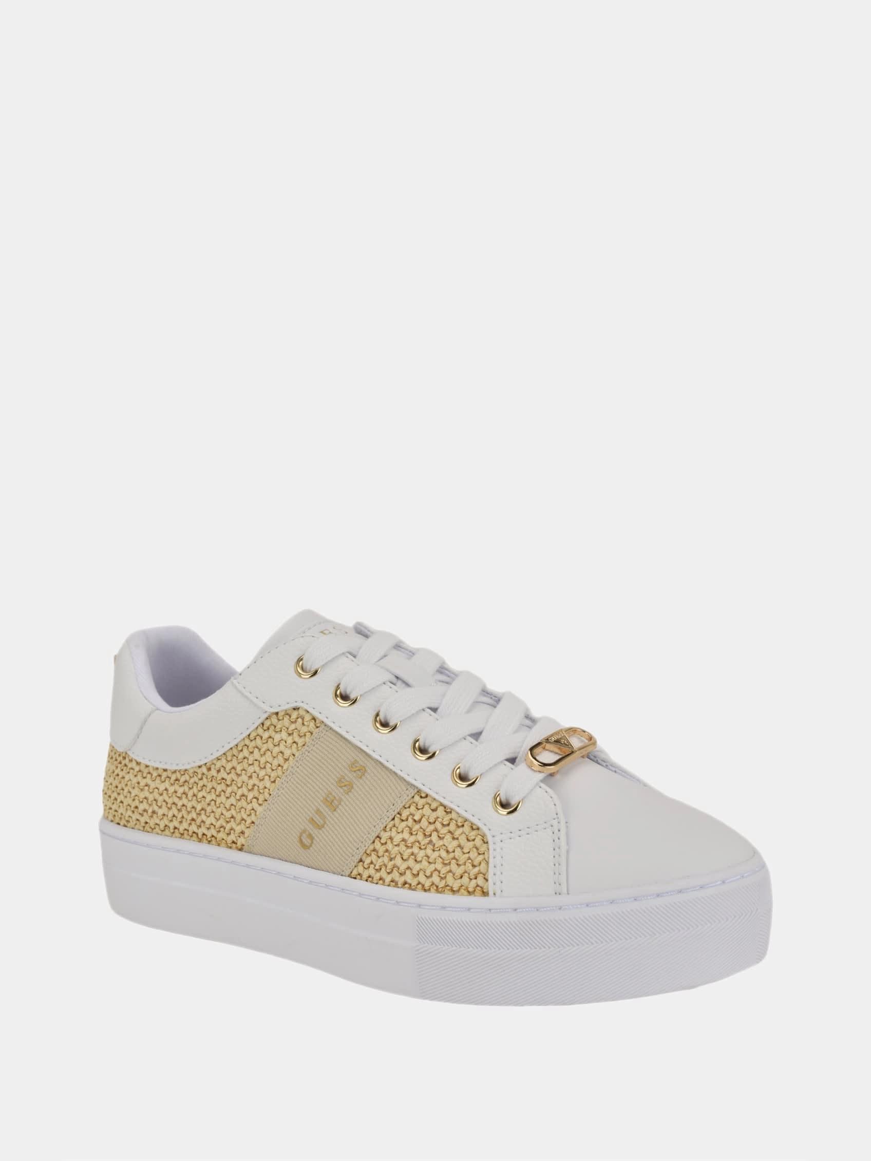 Prym Raffia Low-Top Sneakers