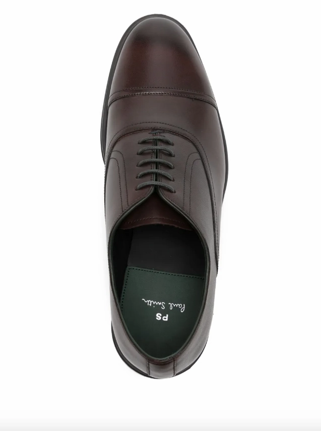 PS Paul Smith Timothy brown lace-up shoes