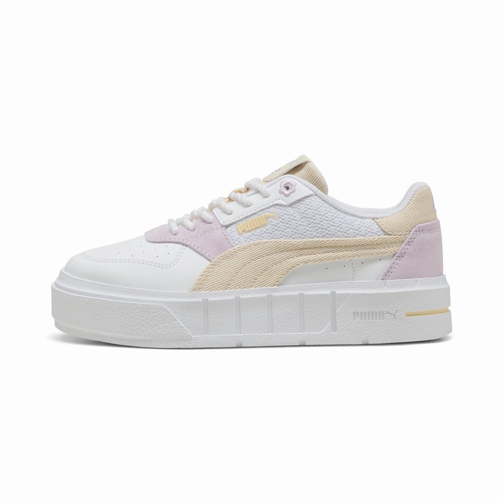 PUMA Big Kids' Girls' Cali Court Summer Feels Sneakers Youth Girls Athletic Shoes on sale