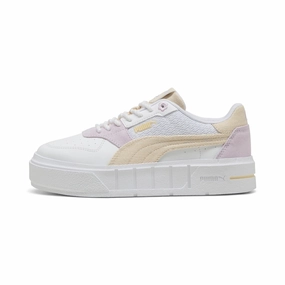 PUMA Big Kids' Girls' Cali Court Summer Feels Sneakers Youth Stylish Girls Shoes outlet