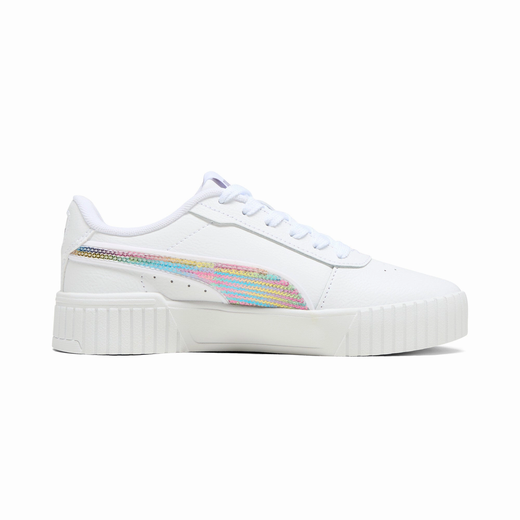 PUMA Big Kids' Girls' Carina 2.0 Sequins Sneakers