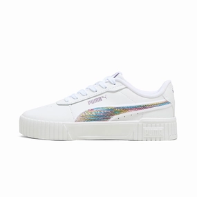 PUMA Big Kids' Girls' Carina 2.0 Sequins Sneakers Girls Athletic Shoes on sale