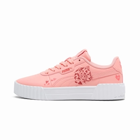 PUMA Big Kids' Girls' Carina 3.0 Love Sneakers Girls Athletic Shoes on sale