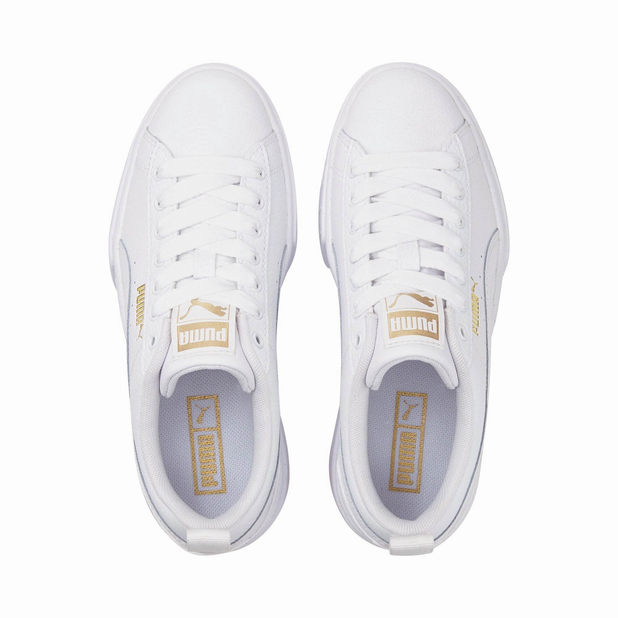 PUMA Big Kids' Girls' Mayze Leather Sneakers