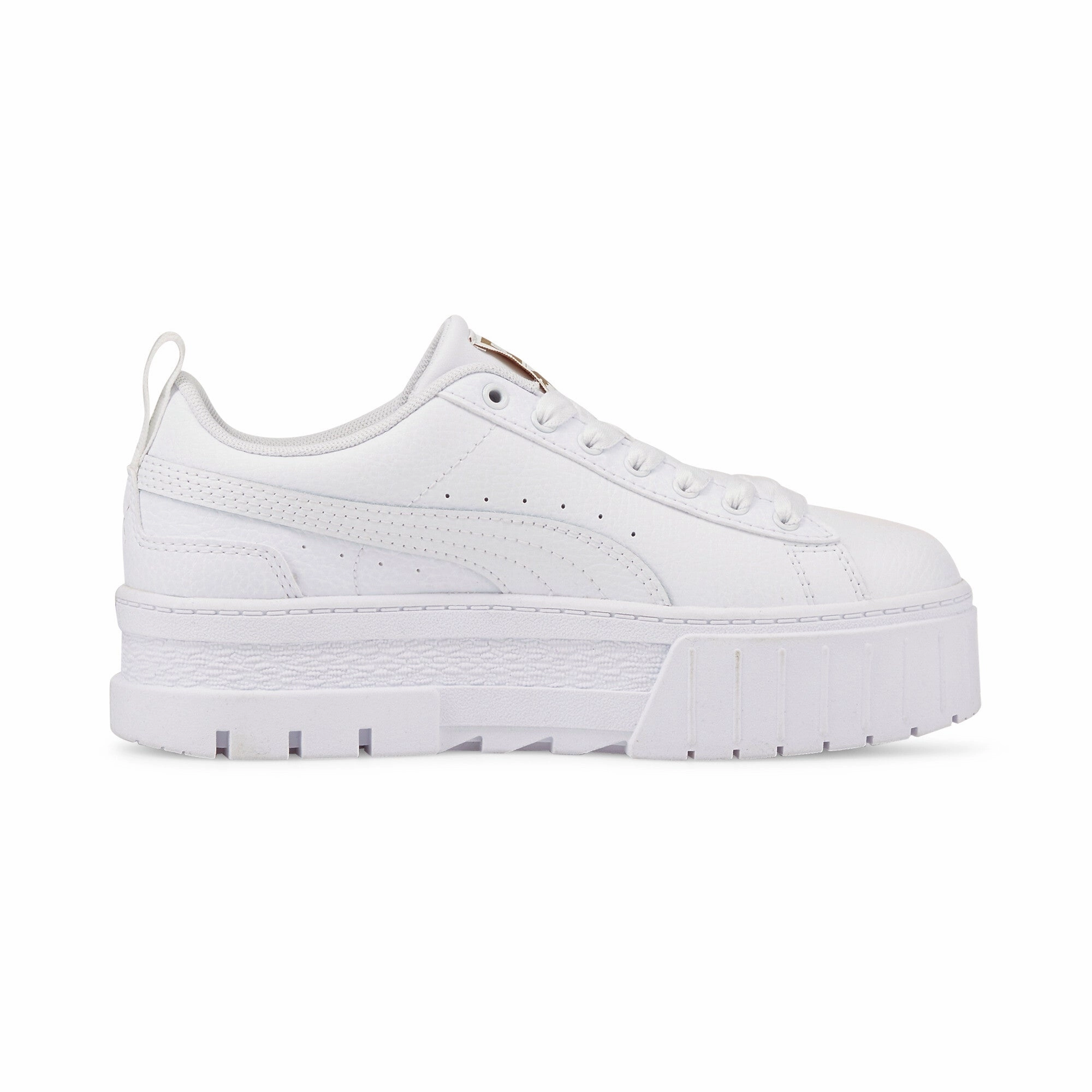 PUMA Big Kids' Girls' Mayze Leather Sneakers