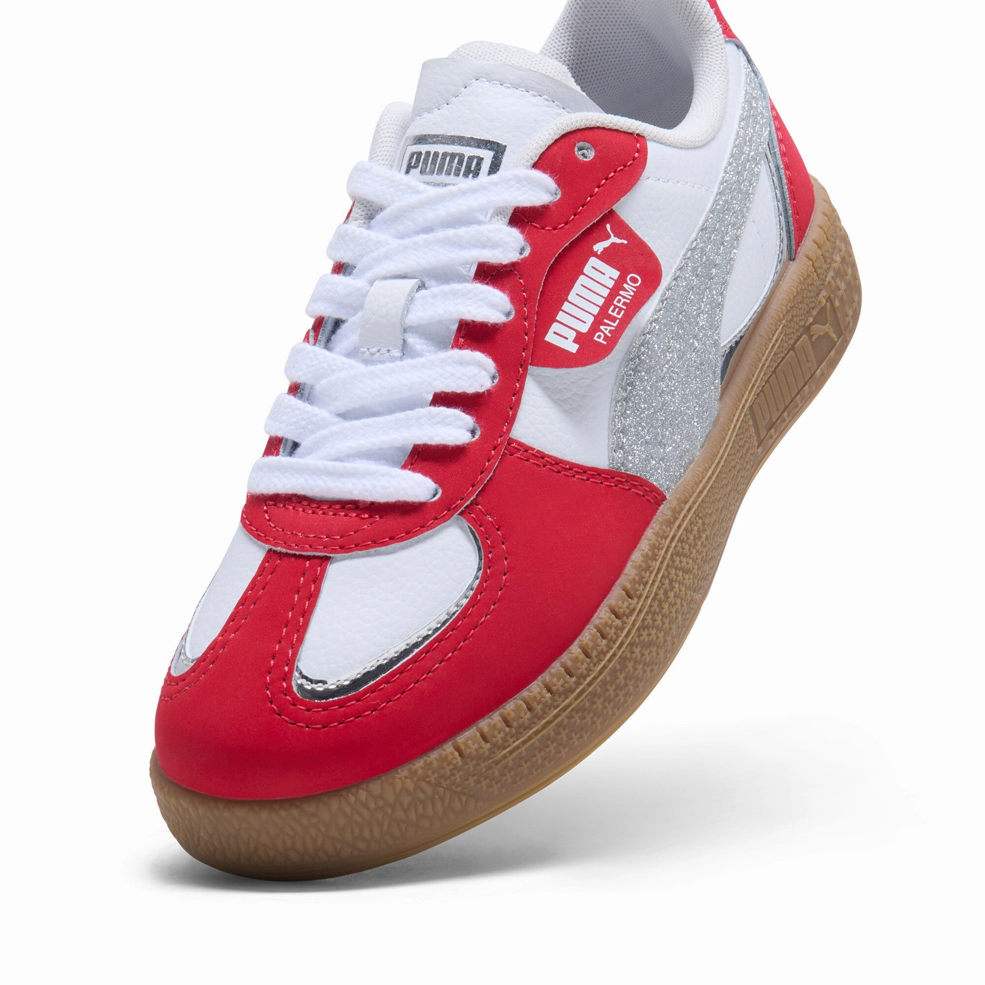 PUMA Big Kids' Girls' Palermo Moda Holiday Glitz Shoes