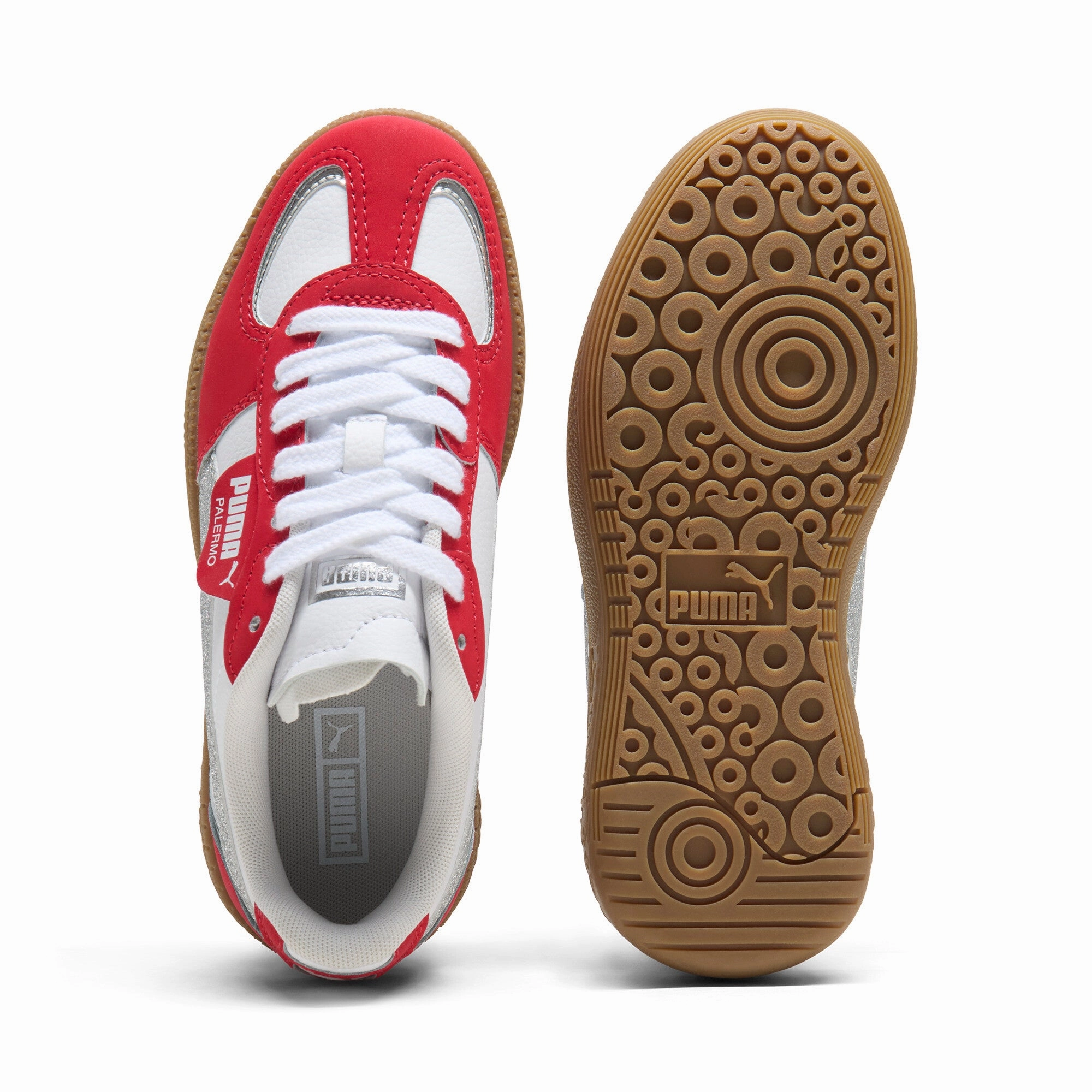 PUMA Big Kids' Girls' Palermo Moda Holiday Glitz Shoes