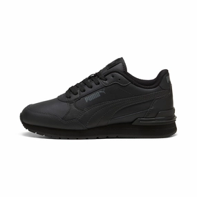 PUMA Big Kids' ST Runner v4 Leather Sneakers Discount Boys Footwear online