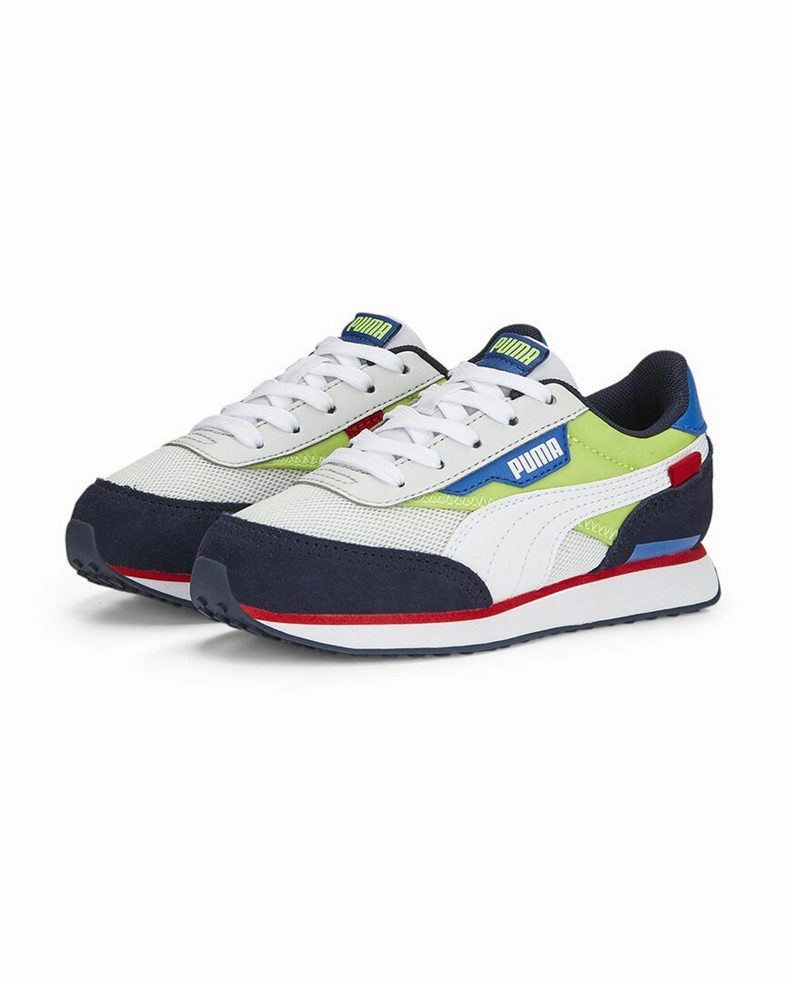 PUMA Future Rider Splash PS Leather Sneaker Girls Athletic Shoes on sale