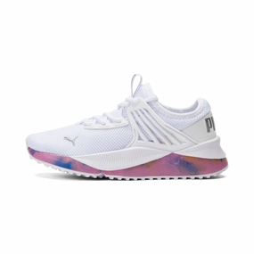 PUMA Junior Pacer Future Bleached Sneakers Girls Athletic Shoes on sale