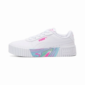 PUMA Little Kids Girls' Carina 2.0 Whipped Dreams Toddlers' Shoes Girls Athletic Shoes on sale
