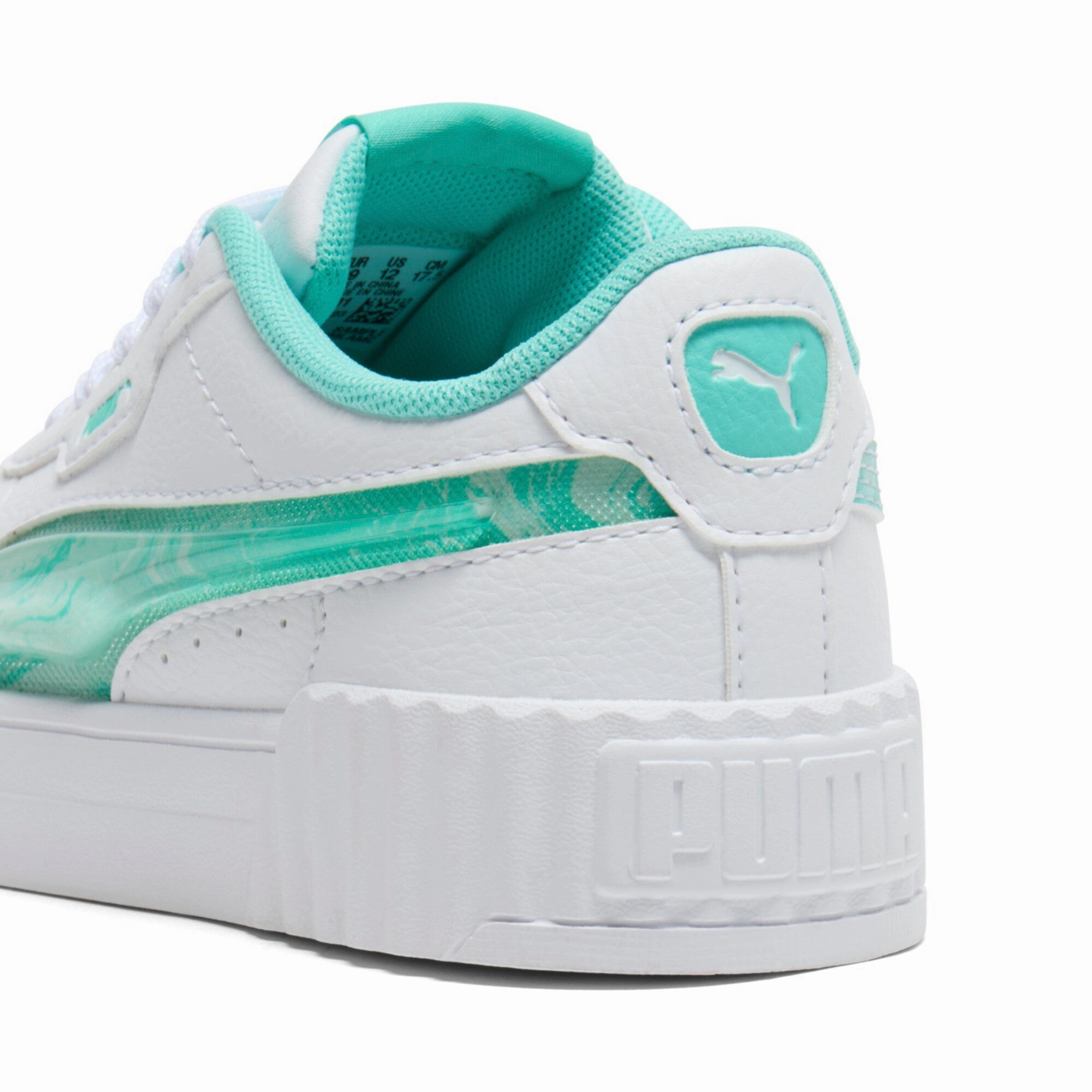 PUMA Little Kids Girls' Carina 3.0 Jelly Fade Sneakers