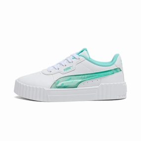 PUMA Little Kids Girls' Carina 3.0 Jelly Fade Sneakers Online sale for Girls Shoes
