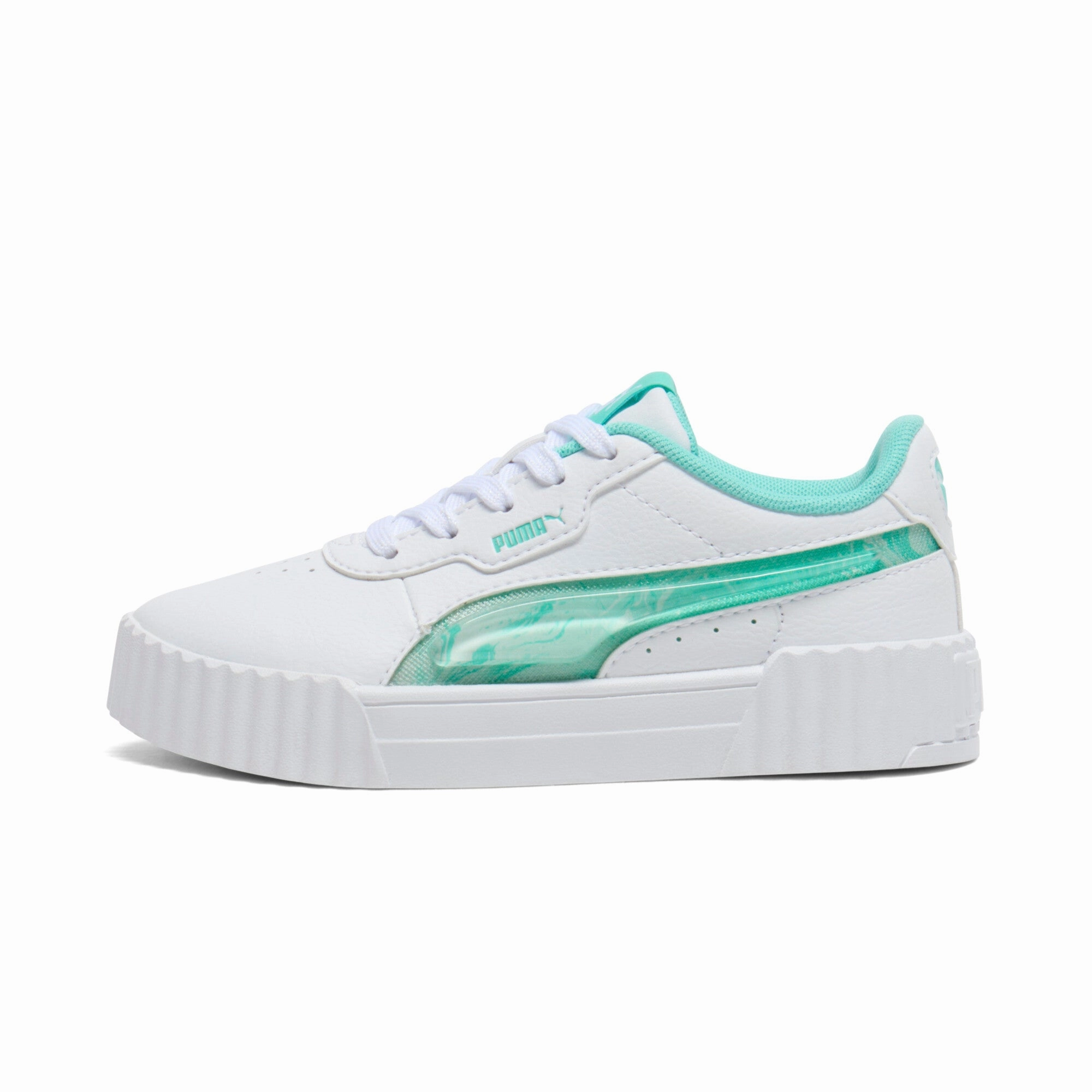 PUMA Little Kids Girls' Carina 3.0 Jelly Fade Sneakers Online sale for Girls Shoes