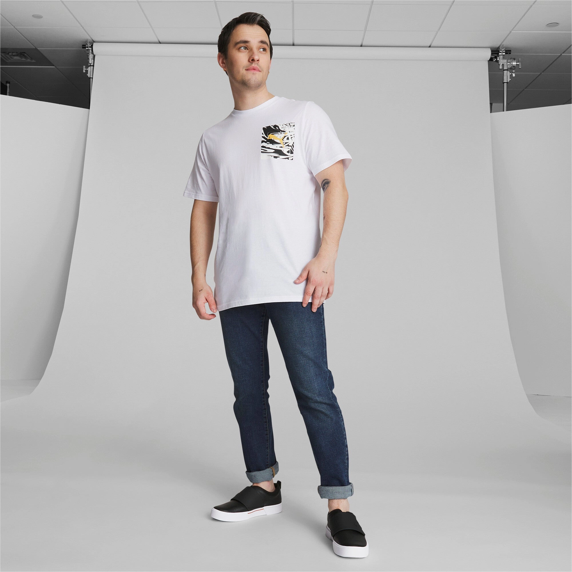 PUMA Men's El Rey II SlipOn Perf L