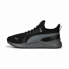 PUMA Men's Pacer Future Street Knit Sneakers Cheap Mens Athletic Sneakers