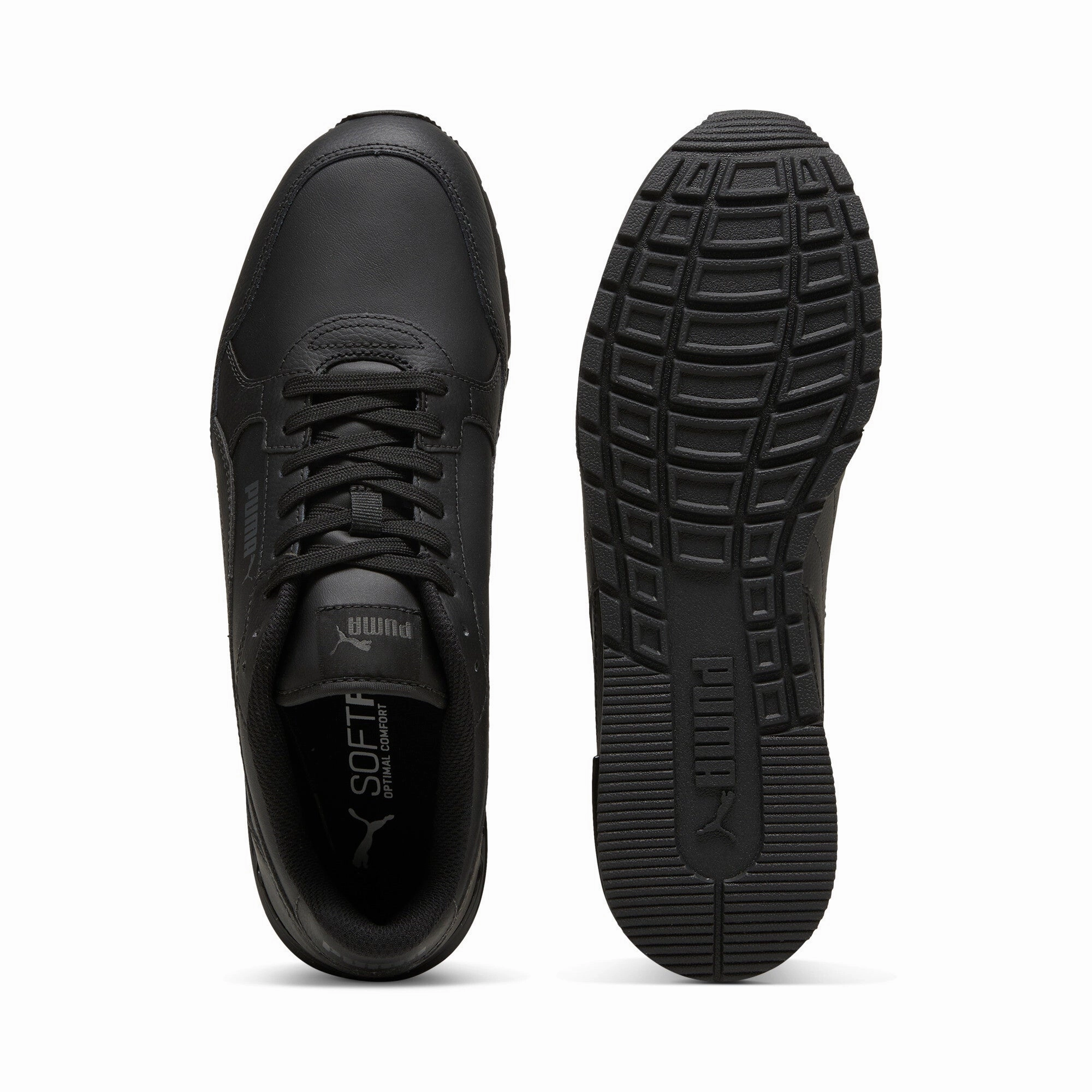 PUMA Men's ST Runner v4 Leather Sneakers