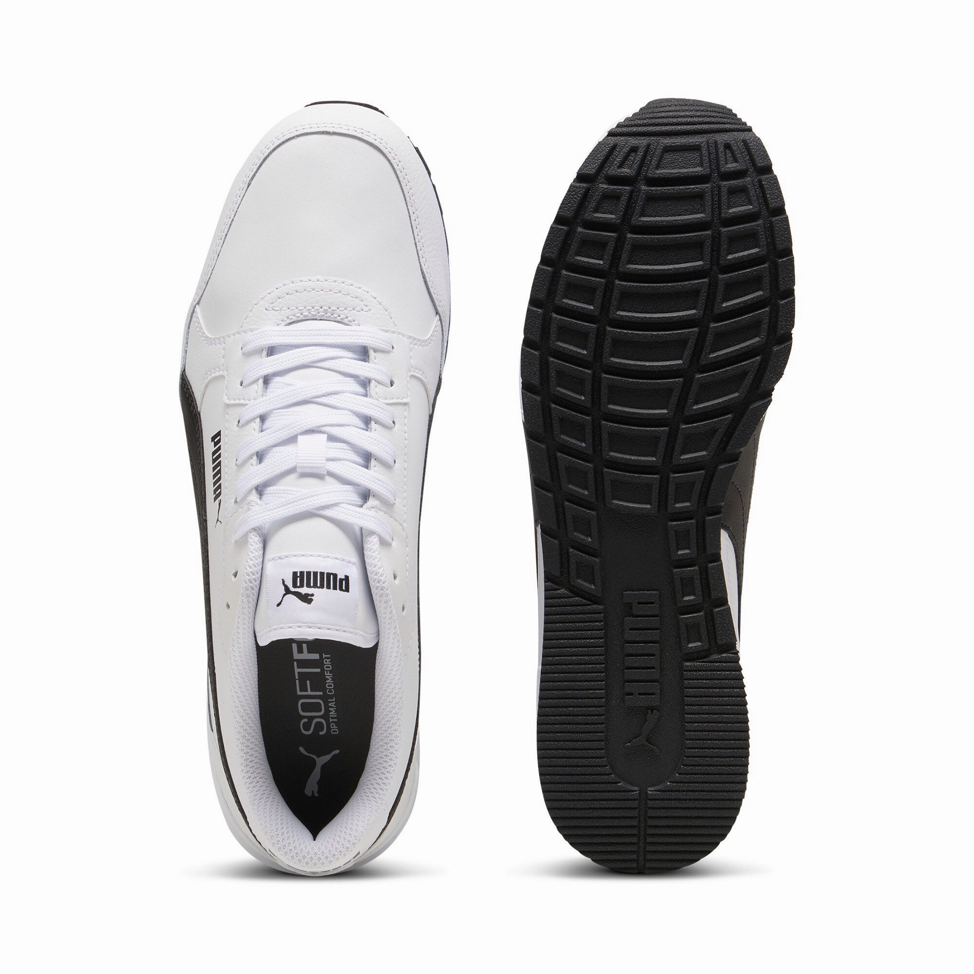 PUMA Men's ST Runner v4 Leather Sneakers