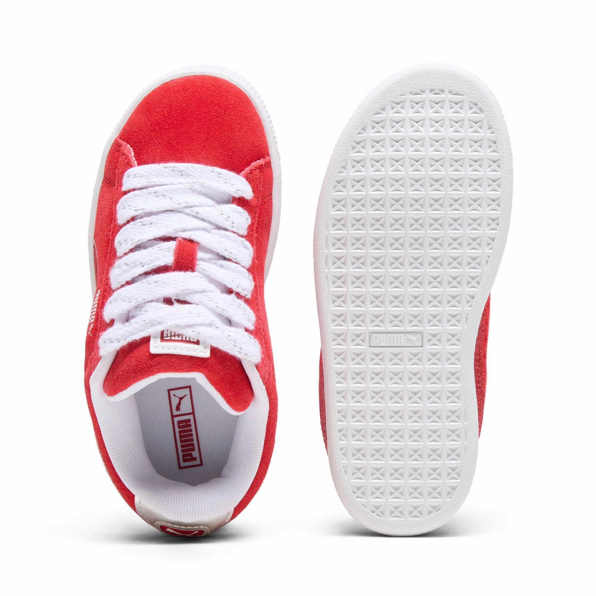 PUMA Suede XL Holiday Glitz Little Kids' Sneakers