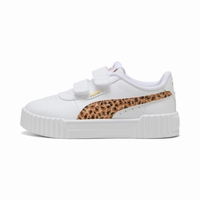 PUMA Women's Carina 3.0 Animal Sneakers Girls Athletic Shoes on sale