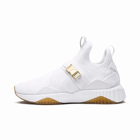 PUMA Women's Defy Varsity Mid Sneakers Womens Athletic Footwear online shop