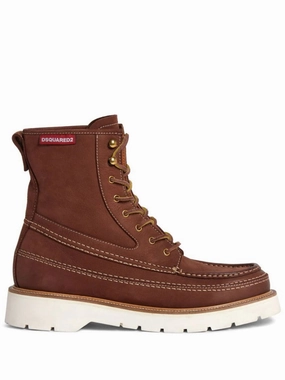 Raised-Seam Leather Boots Buy Mens Chukkas online shop