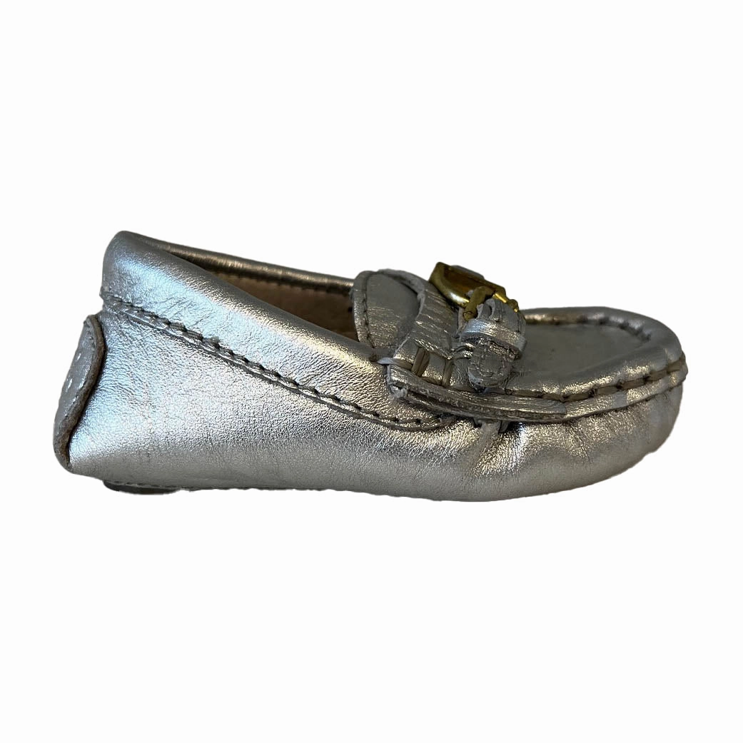 Ralph Lauren Unisex Silver Shoes Discount Boys Footwear online