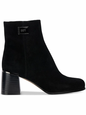 Ranya Womens Block Heel Square Toe Ankle Boots Affordable Womens Boots online
