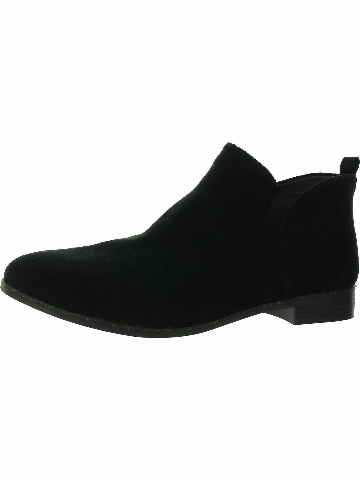 Rate Womens Faux Suede Padded Insole Booties