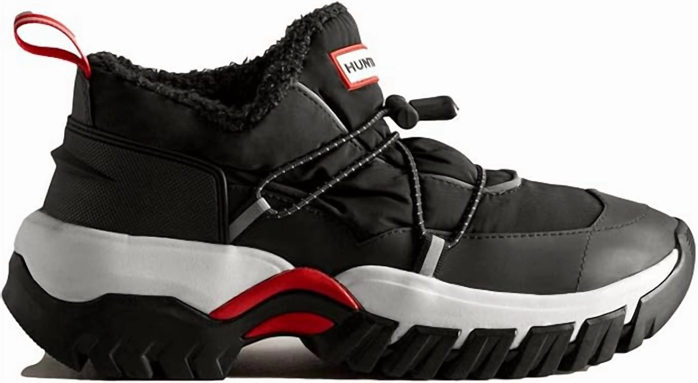 Recycled Poly Snow Shoe In Black