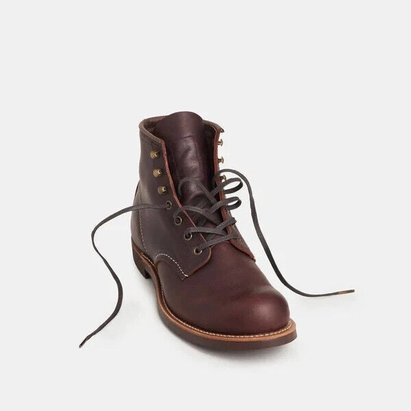Red Wing Blacksmith 3340 Men's Brown Oil Slick Leather Round Toe 6-Inch Boots