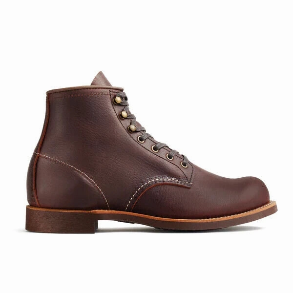 Red Wing Blacksmith 3340 Men's Brown Oil Slick Leather Round Toe 6-Inch Boots